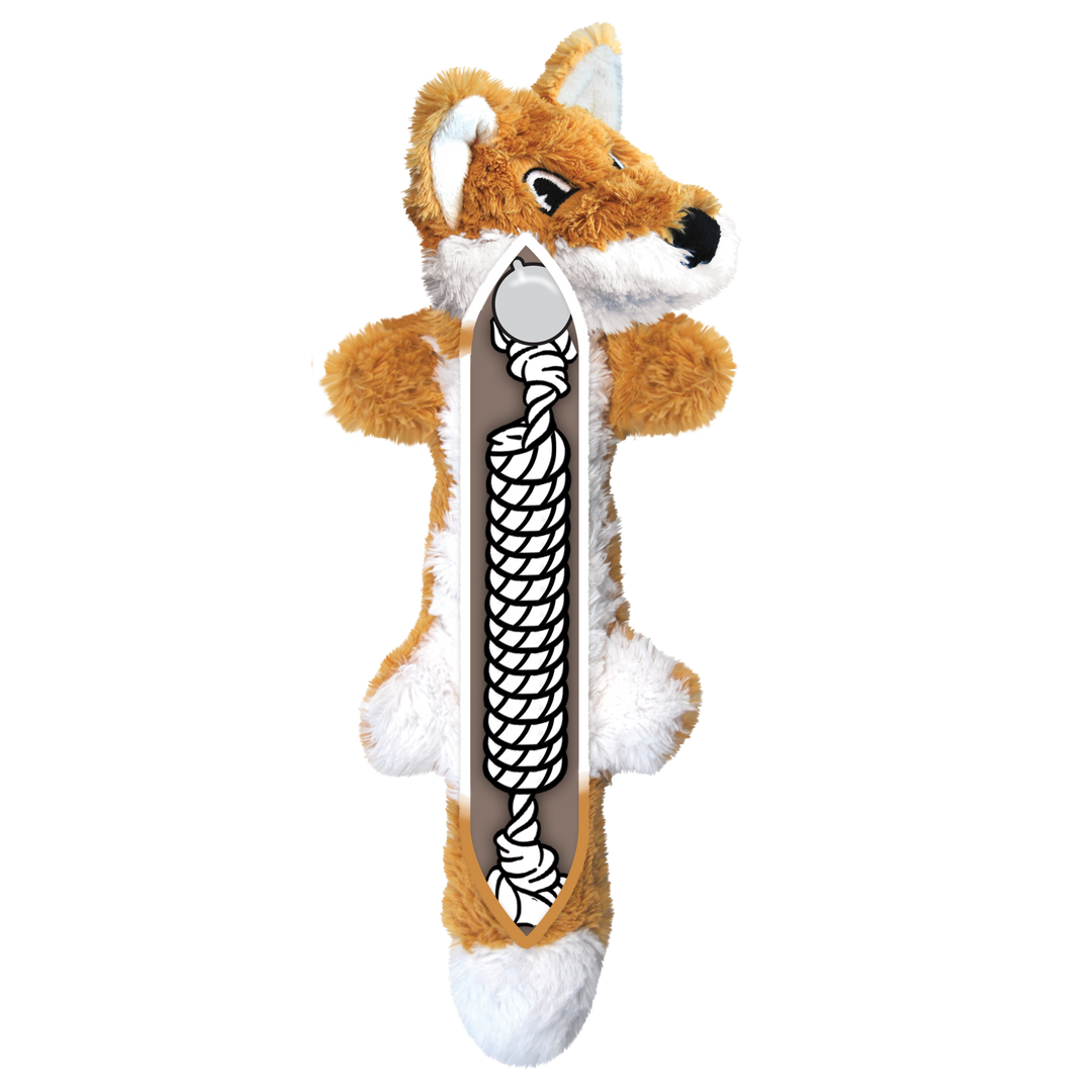 KONG Scrunch Knots Fox Medium/Large, how to use