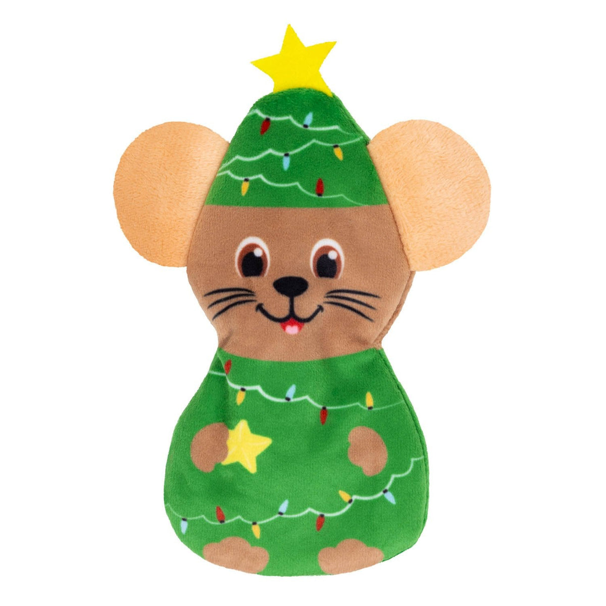 KONG Holiday Refillables Mouse, Christmas cat toy