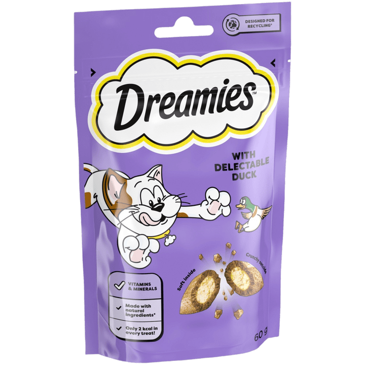 Dreamies Cat Treats with Duck 60g