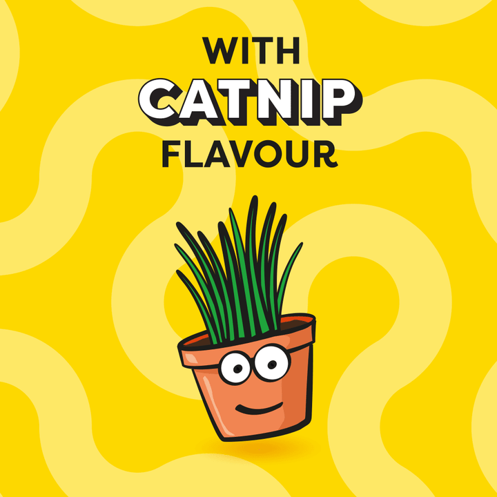Dreamies Creamy Cat Treats with Catnip 4x10g, view 4