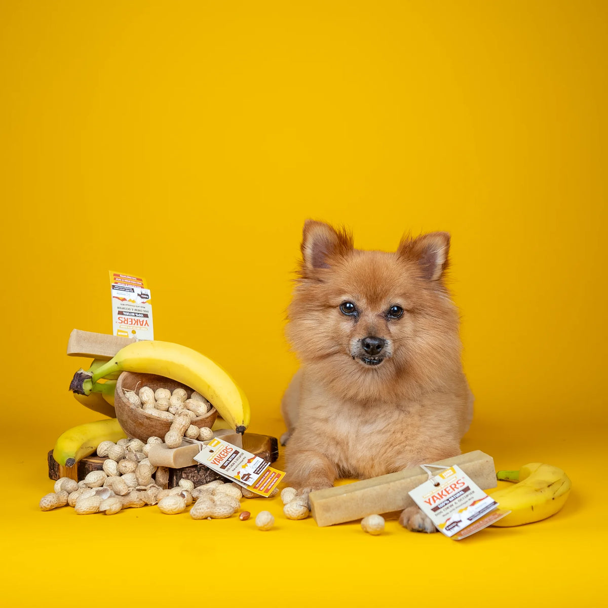 Yakers Peanut Butter (Extra Large) Dog Treat, view 2