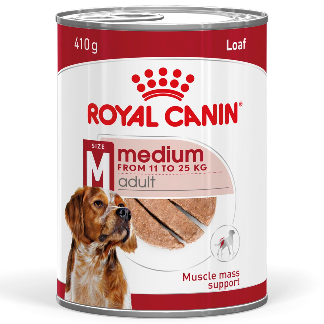 Royal Canin Medium Adult Loaf Tin 410g, view 2