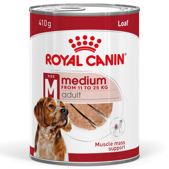 Royal Canin Medium Adult Loaf Tin 410g, view 2