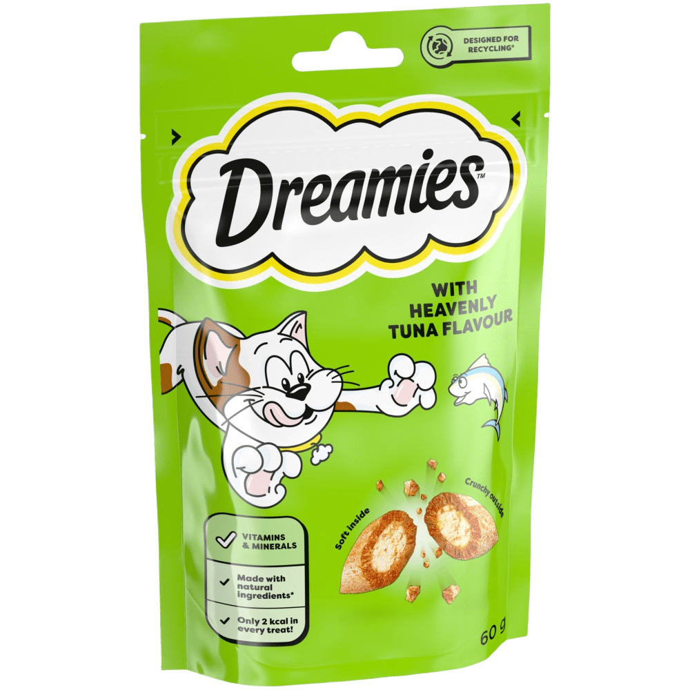 Dreamies Cat Treats with Tuna 60g