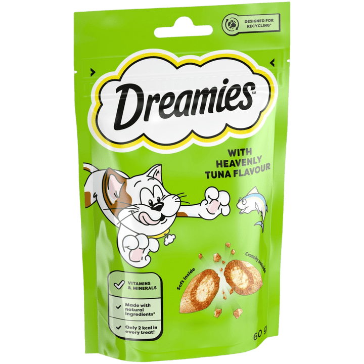 Dreamies Cat Treats with Tuna 60g
