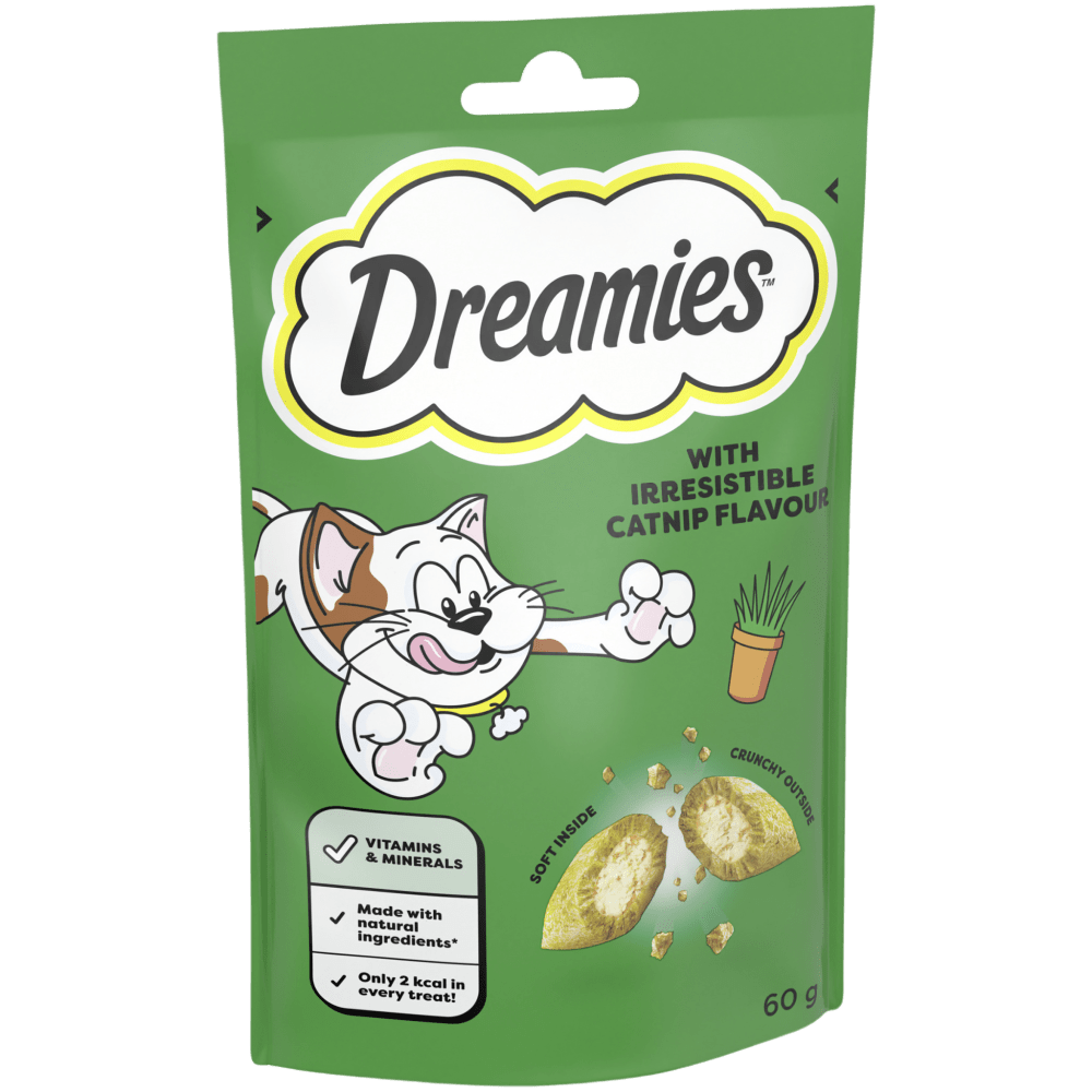 Dreamies Cat Treats with Catnip 60g