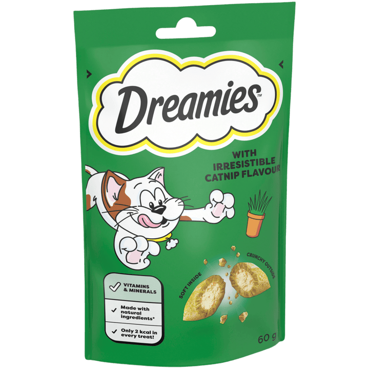 Dreamies Cat Treats with Catnip 60g