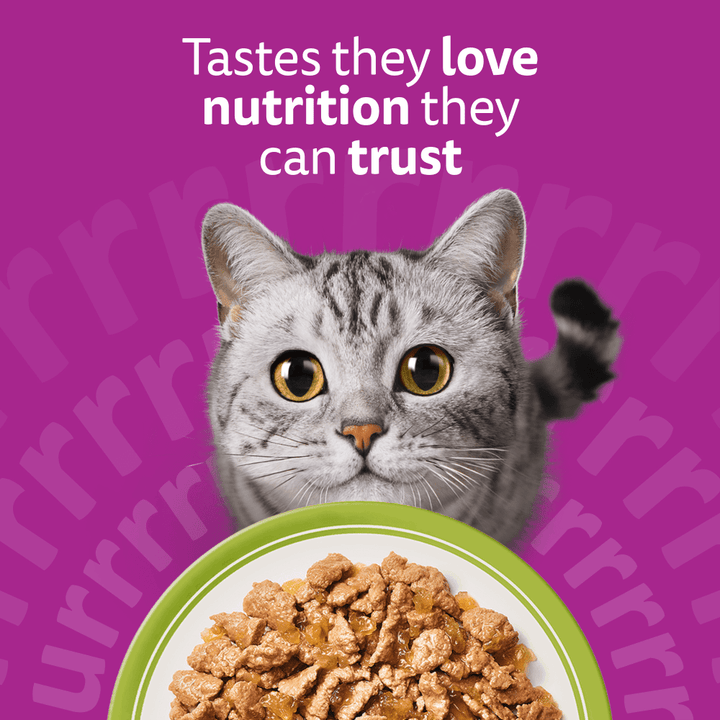 Whiskas 1+ Cat Pouches Mixed Menu in Jelly 40x85g, view 2